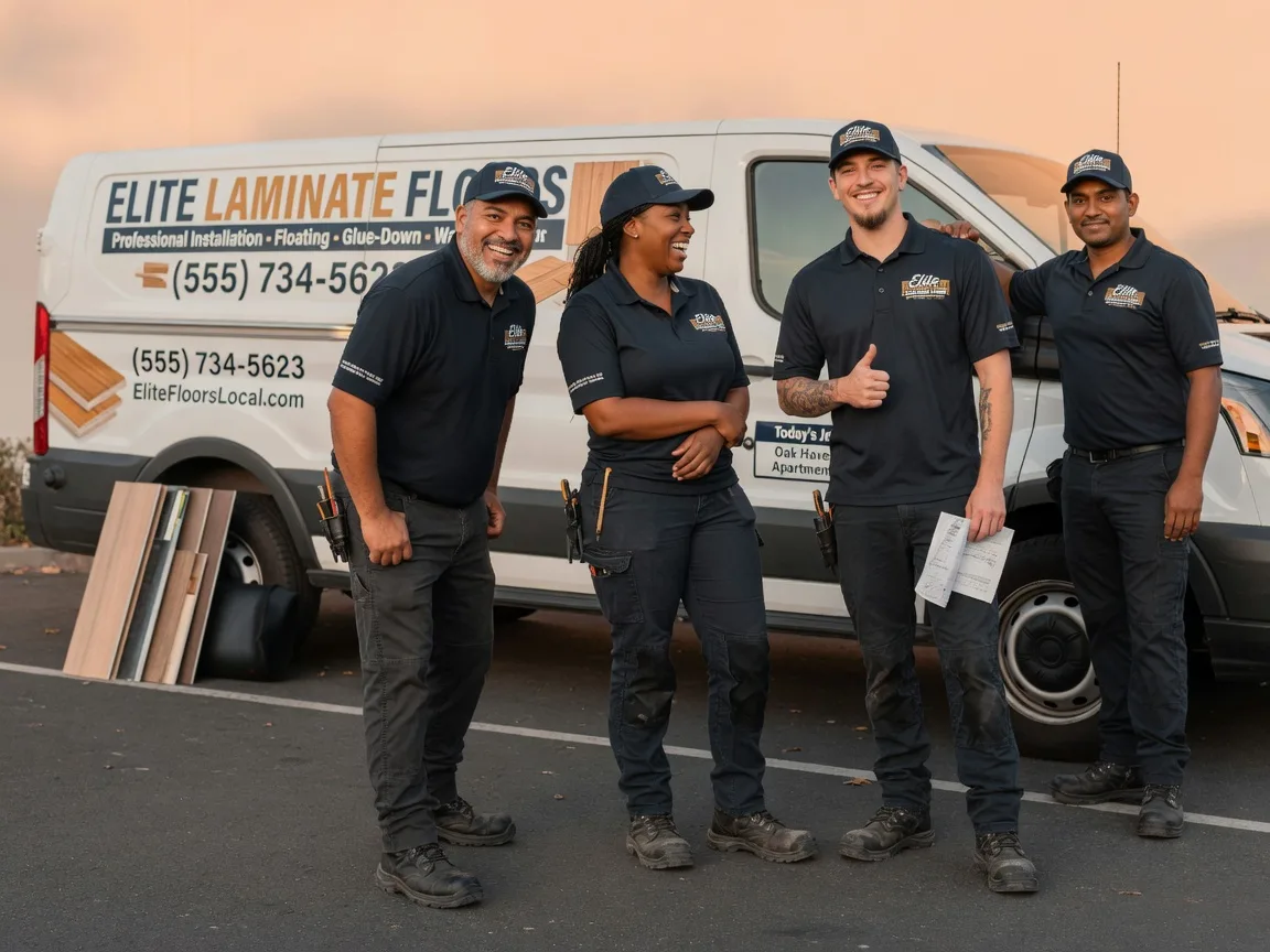 Laminate flooring installation company in Washburn, ND